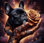 Preview: Diamond Painting Französische Bulldogge
